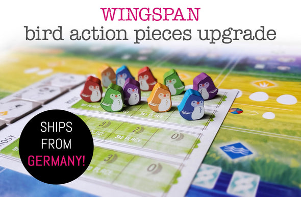 EUROPE Wingspan Bird Tokens Game Upgrade