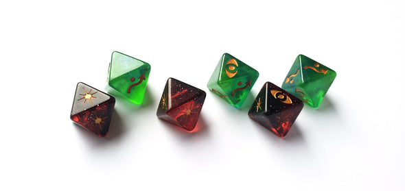Star Wars X-Wing and Outer Rim Galaxy Dice