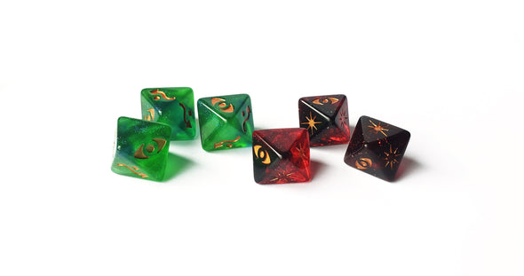 Star Wars X-Wing and Outer Rim Galaxy Dice