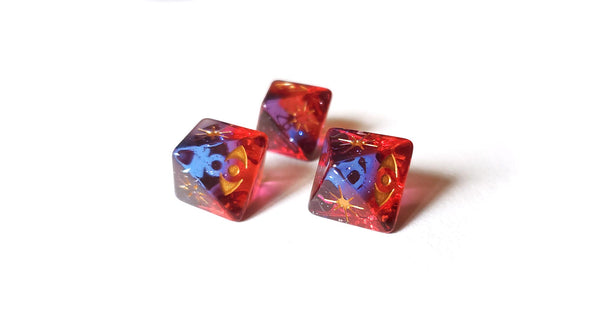 Star Wars Outer Rim X-Wing Red-Blue D8 Attack Galaxy Dice