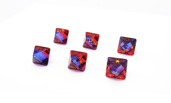 Star Wars Outer Rim X-Wing Red-Blue D8 Attack Galaxy Dice