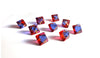 9 red-blue Star Wars Attack D8 Dice
