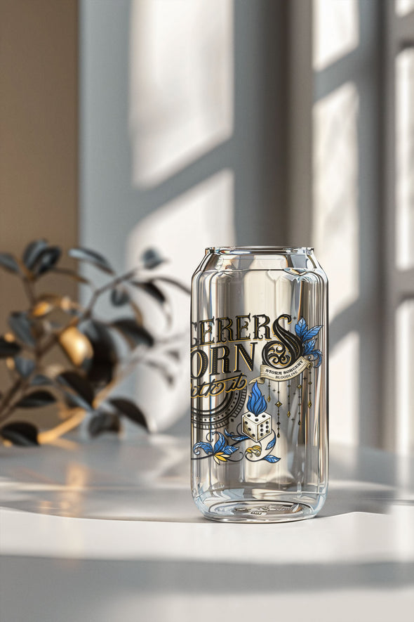 D&D Sorcerer Glass Can 16oz Drinkware | Custom Colors and Subclasses
