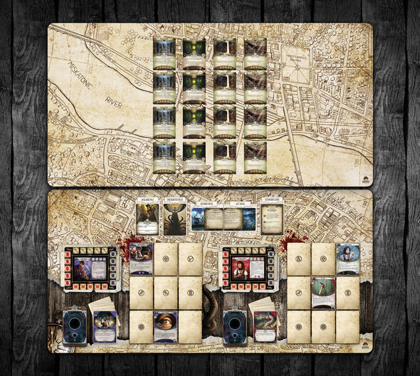 Arkham Horror Playmat for Locations with Optional Story Frames