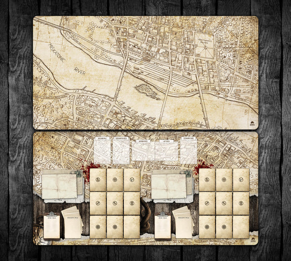 Arkham Horror Playmat for Locations with Optional Story Frames