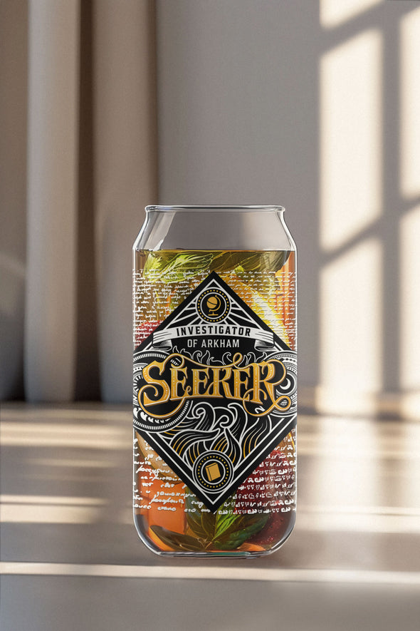 Seeker 16oz Glass Can Arkham Horror Drinkware