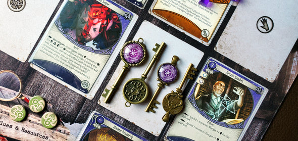 Metal Keys Game Upgrade for Arkham Horror LCG Innsmouth Conspiracy Campaign