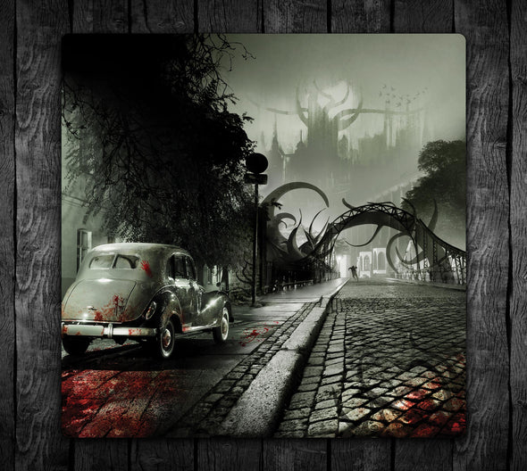 36x36 Double-Sided Playmat - Shadow Over Arkham & Streets of Arkham