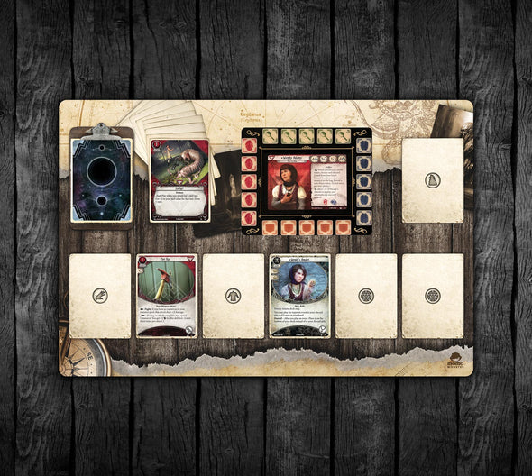 18x12 BTST Arkham Horror Investigator Dashboard Playmat