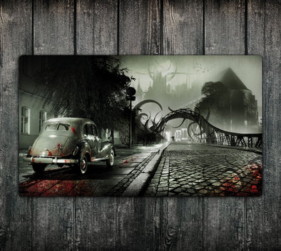 24x14 Double-Side Playmat Shadow Over Arkham / Dunwich Horror
