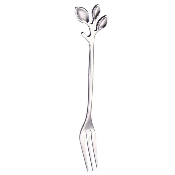 Stainless Steel Creative Nature Spoon/Fork