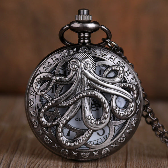 Vintage Octopus Pocket Watch
