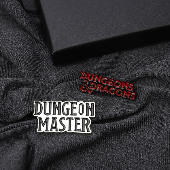 Dungeon Master and Dungeons & Dragons Pins