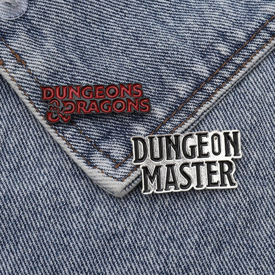 Dungeon Master and Dungeons & Dragons Pins