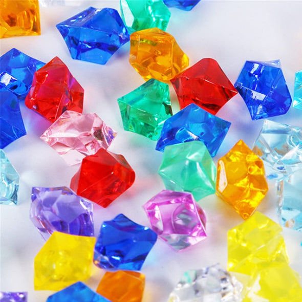 Acrylic Crystals Game Pieces - 20 Colors